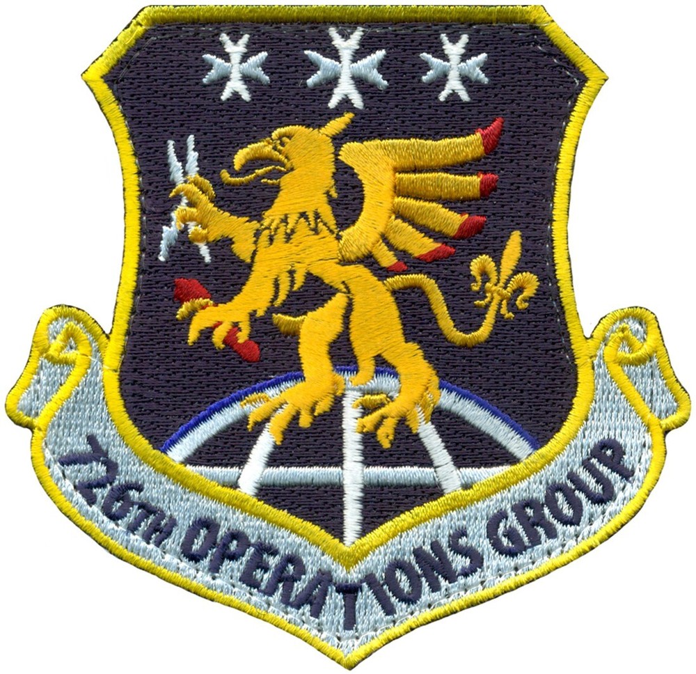 USAF 726th OPERATIONS GROUP PATCH