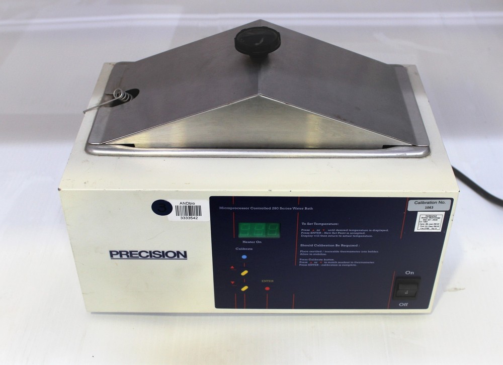 Precision Water Bath 280 Series Microprocessor Controlled 0.1C Prec (3333542)