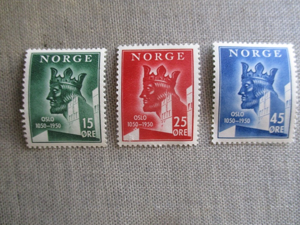 Norway, Scott# 304-306, MNH