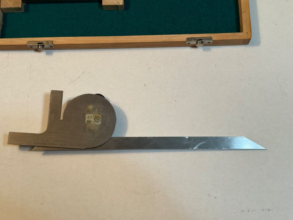 VIS POLAND MADE PROTRACTOR 6 & 12 " BEAM