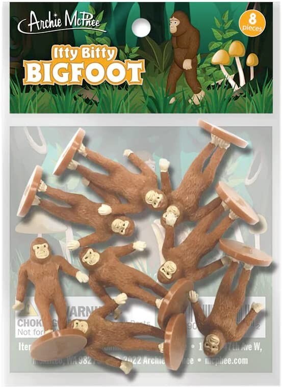ITTY BITTY BIGFOOT - 8 Piece Assortment Bag