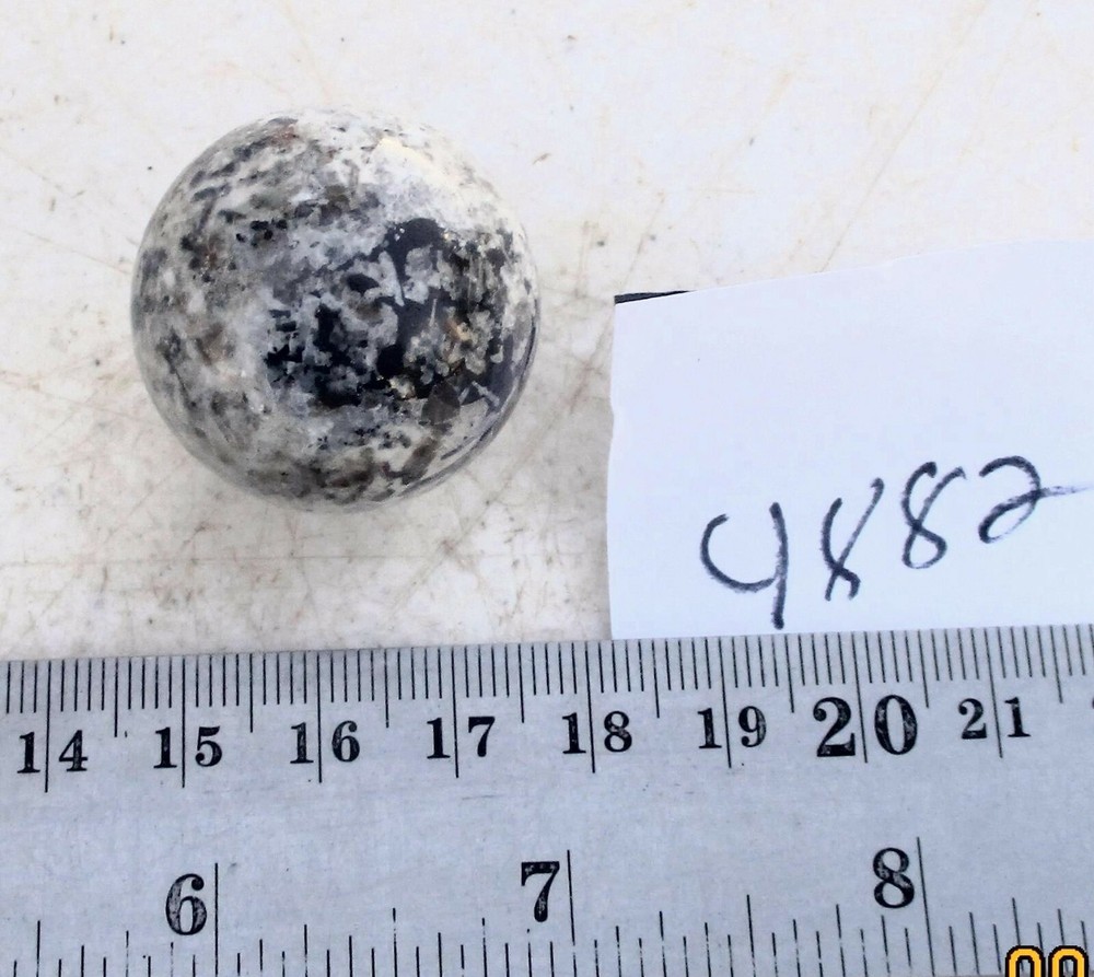 Fluorescent Mont St Hilaire Canada Hackmanite 29mm Sphere 4882