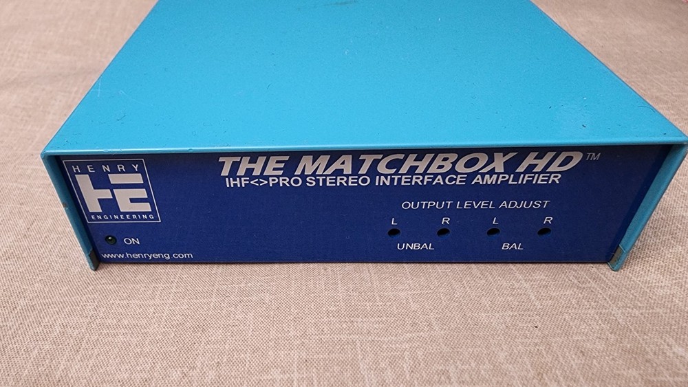 Henry Engineering The Matchbox HD IHF Pro Stereo Interface Amplifier
