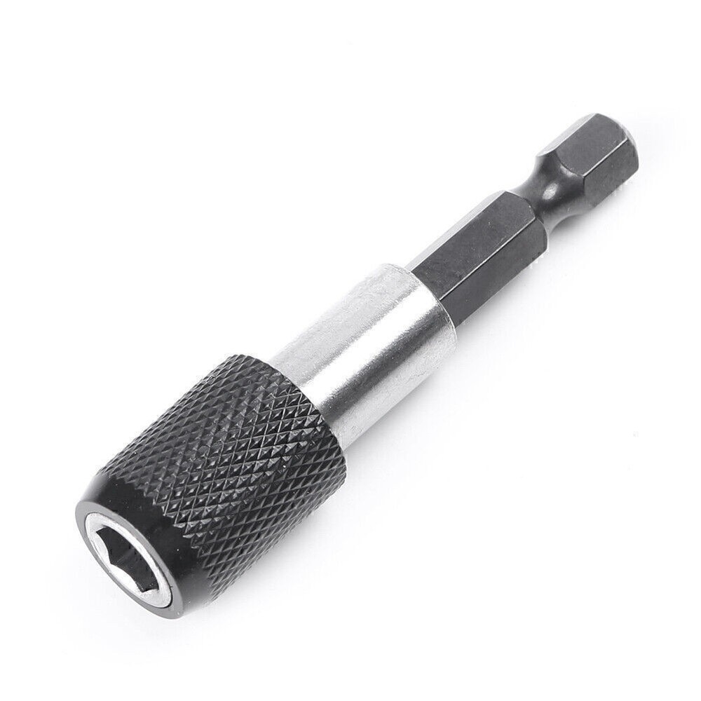 60mm Impact Drive Hex Shank Quick Release Change Holder Bit Drill Chuck Adapter