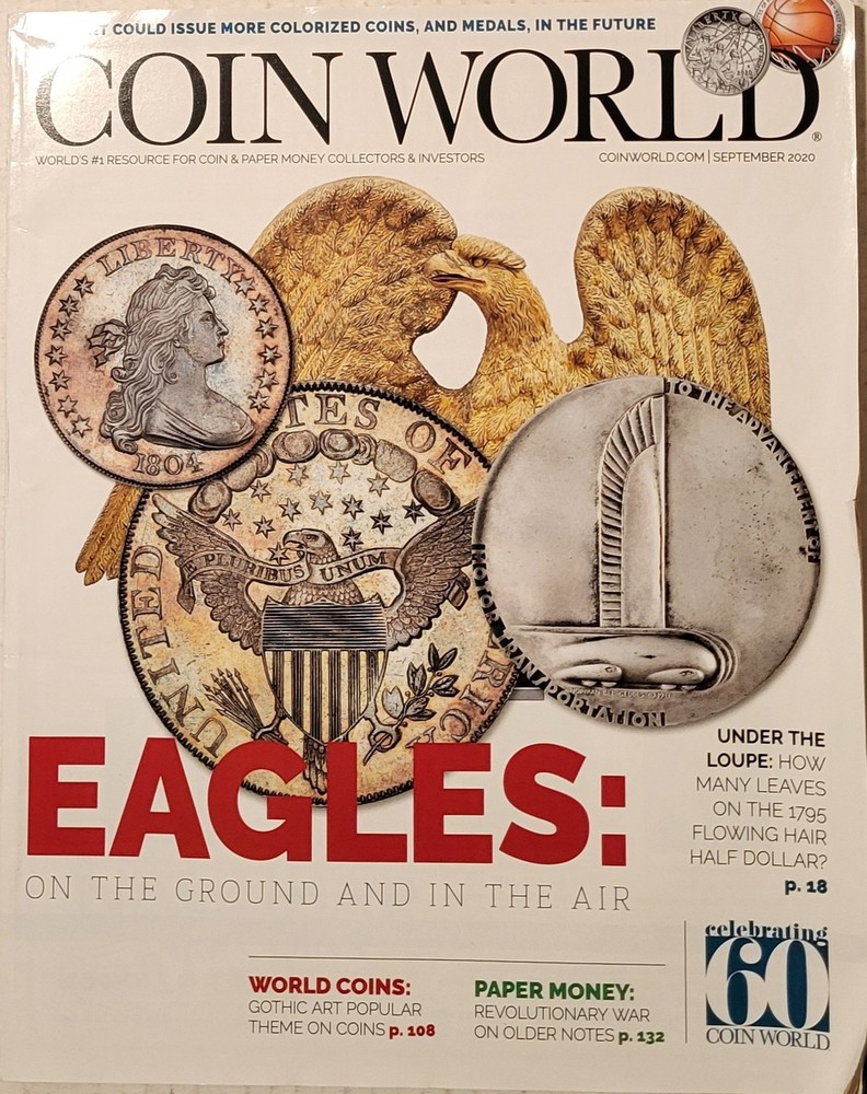 Coin World Magazine September 2020 - Eagles