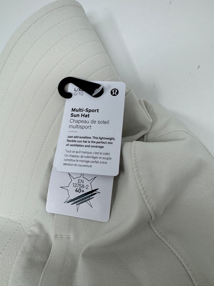 Lululemon Multi Sport Sun Hat Bone L/XL