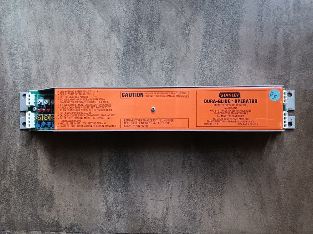 Stanley Dura Glide "J" H.D. model control, TESTED