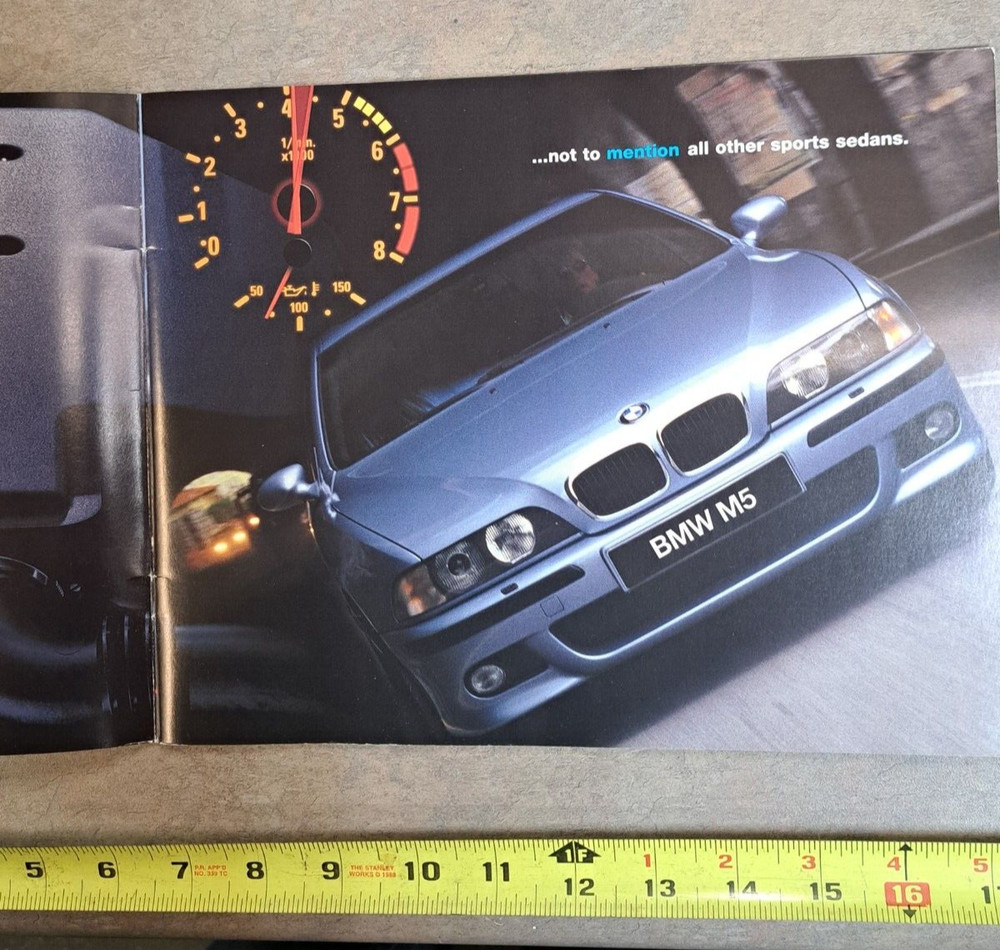 1999 BMW M5 Sales Brochure
