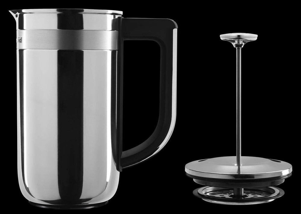KitchenAid KCM0512SS Precision Press Coffee Maker, Stainless Steel