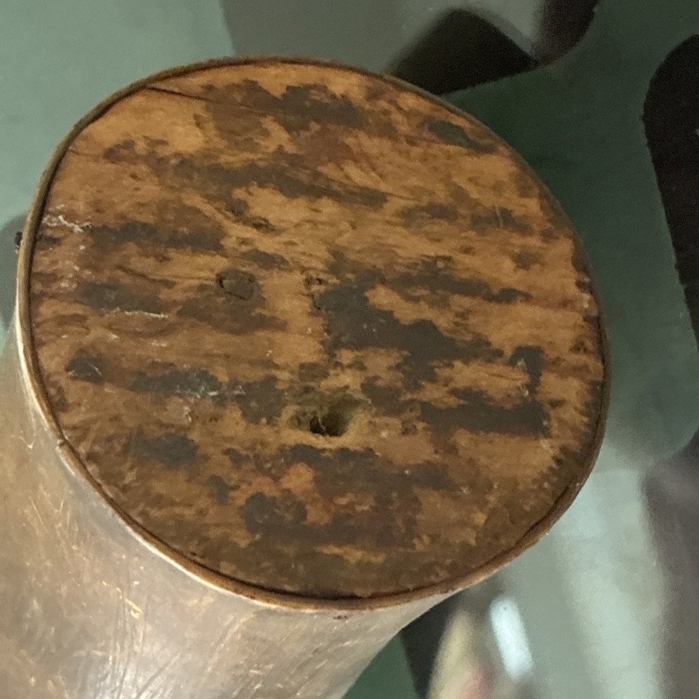 Old Black Powder Horn, Vintage
