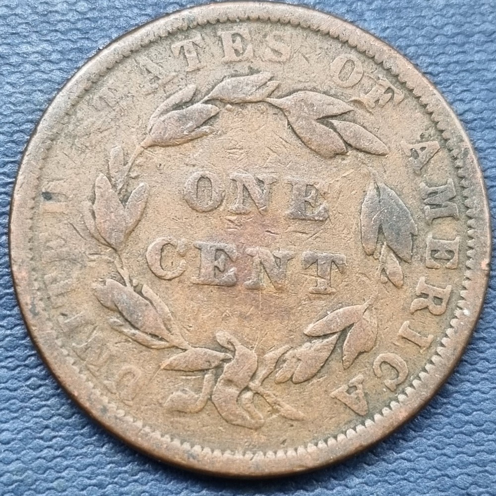 1839 Coronet Head Large Cent 1c Circulated #78764