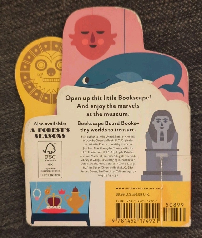chronicle books Bookscape: Marvelous Museum Book