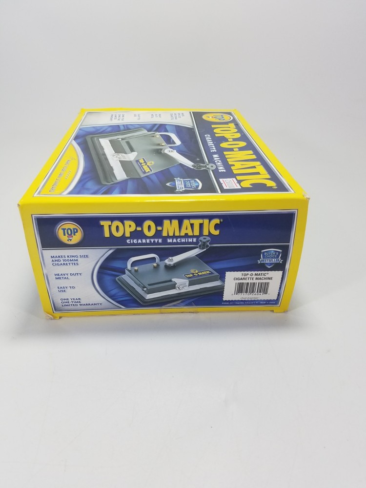 Top-O-Matic Cigarette Rolling Machine Rolls King Size and Regular (100mm) Works