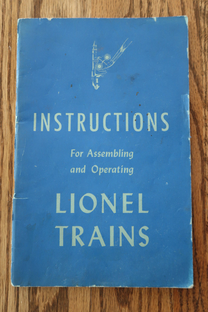 Instuctions for Assembling and Operating Lionel Trains (1946)