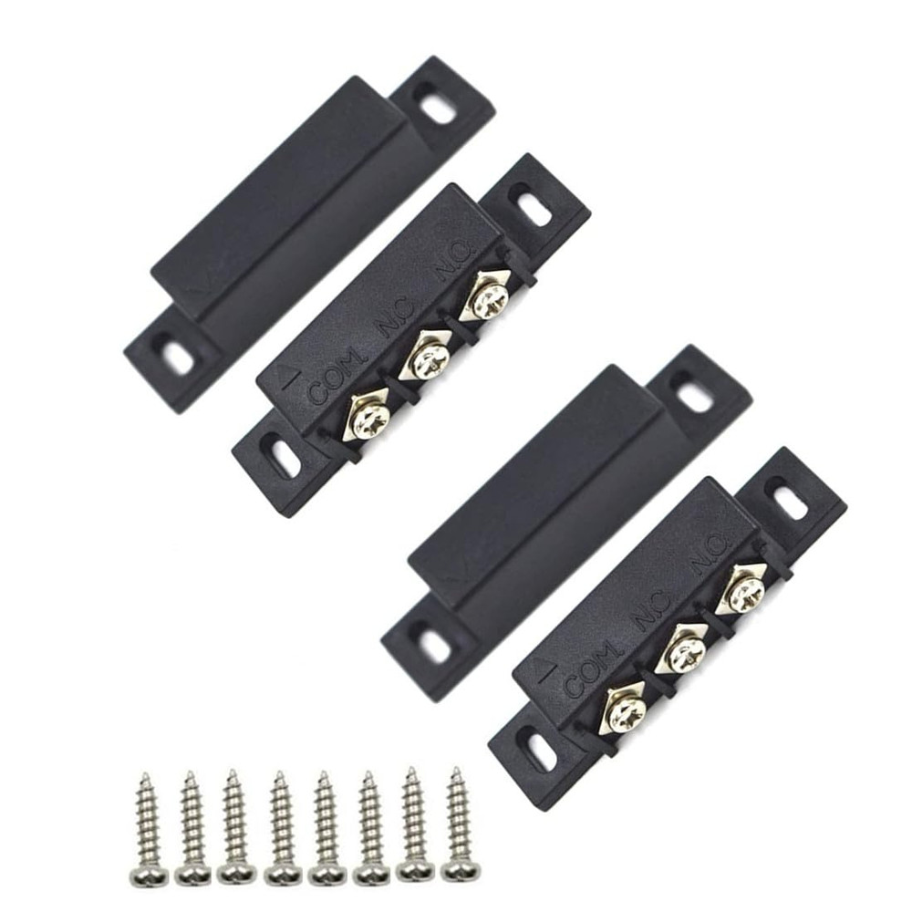 2Pack MC-31B Magnetic Reed Switch Wired Surface Mount Normally Open Closed NC...