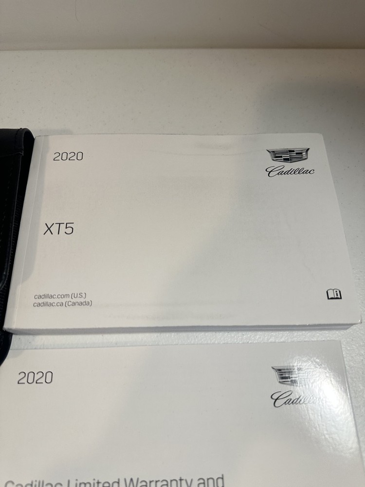 2020 Cadillac XT5 Owner's Manual Set OEM