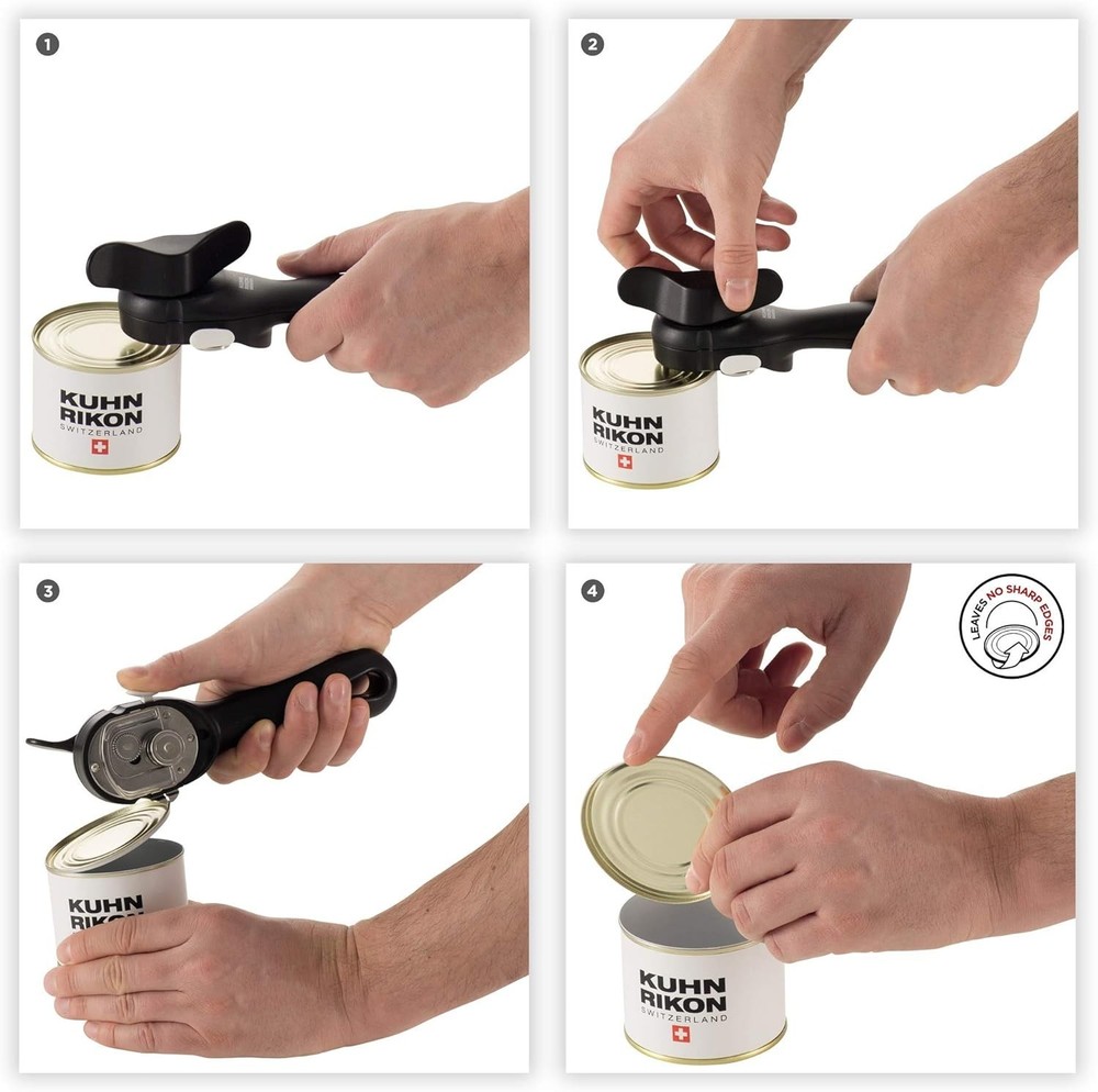 Can Opener Safety LidLifter Smooth Touch Ring Pull Easy Open Kitchen Tool