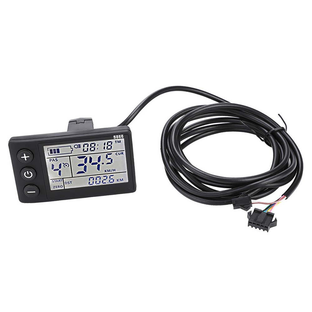 Electric Brushless Controller Waterproof LCD Display Panel For Electric Bicycle