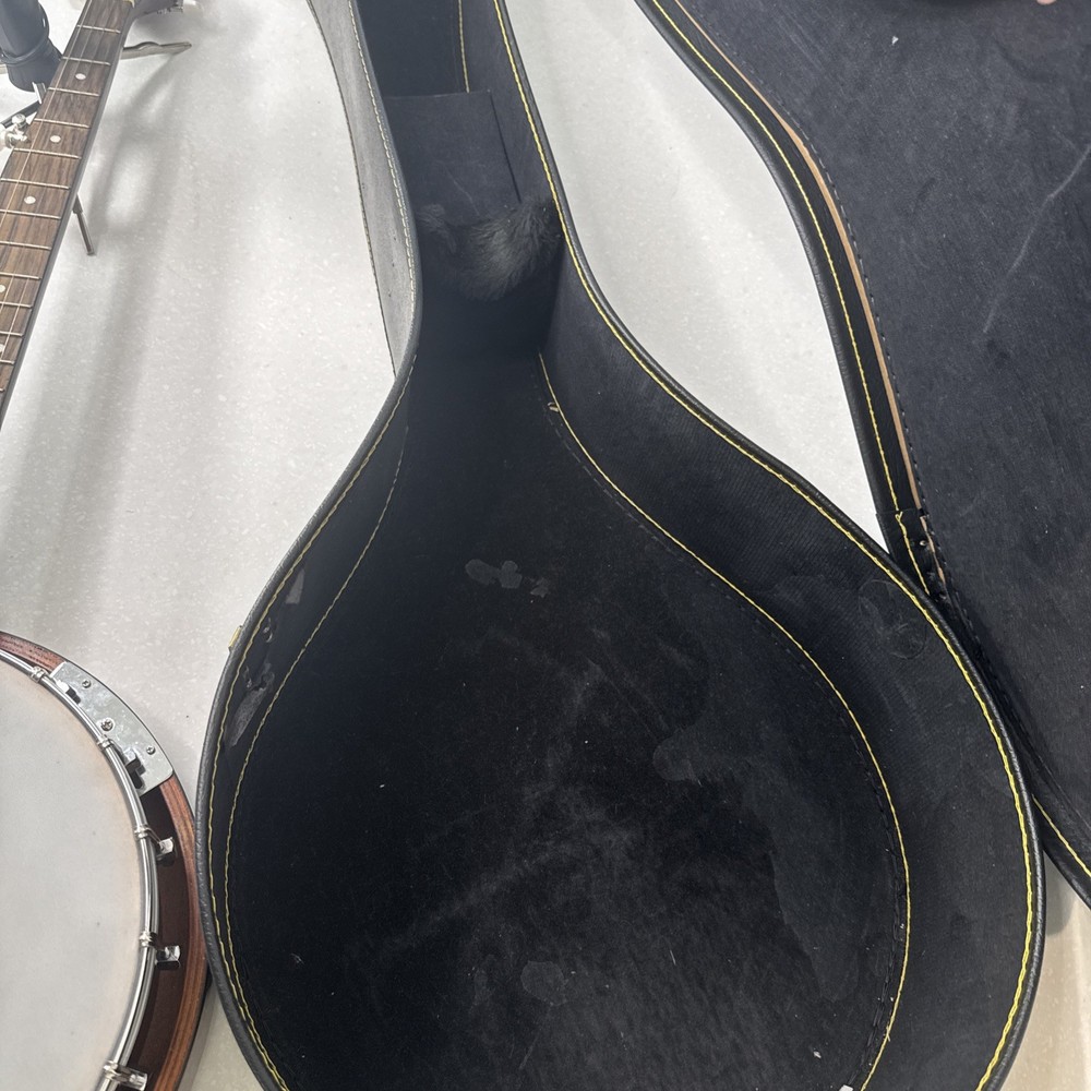 Banjo 5 String Banjo With Case Remo Head