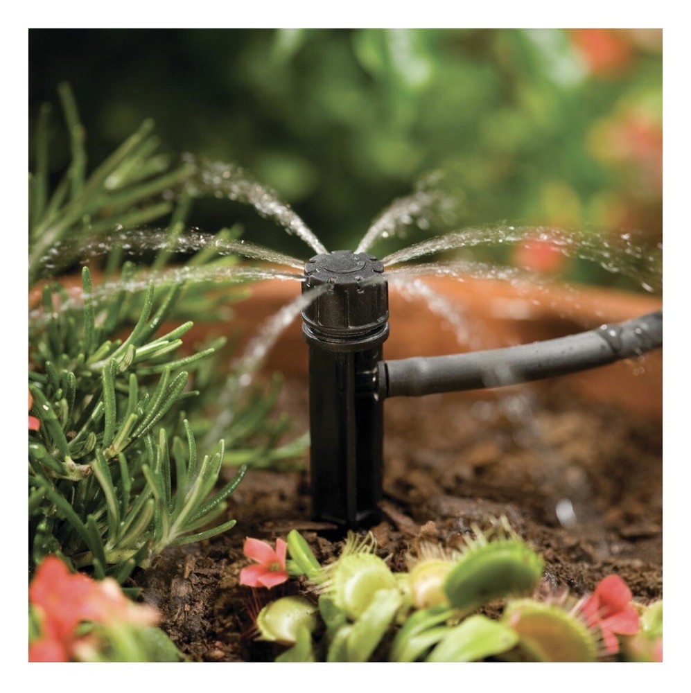 5-Pack Orbit 67105 Adjustable Multi-Stream Emitter on 6 in. Stake