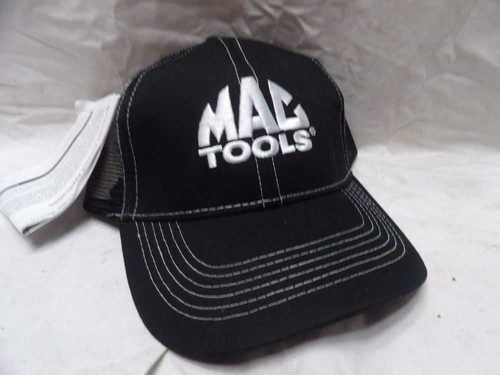 MAC Tools Cap White Stitching