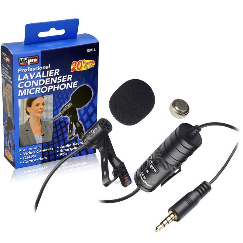 Samsung Galaxy Express Phone External Microphone Vidpro XML Lavalier Microphone