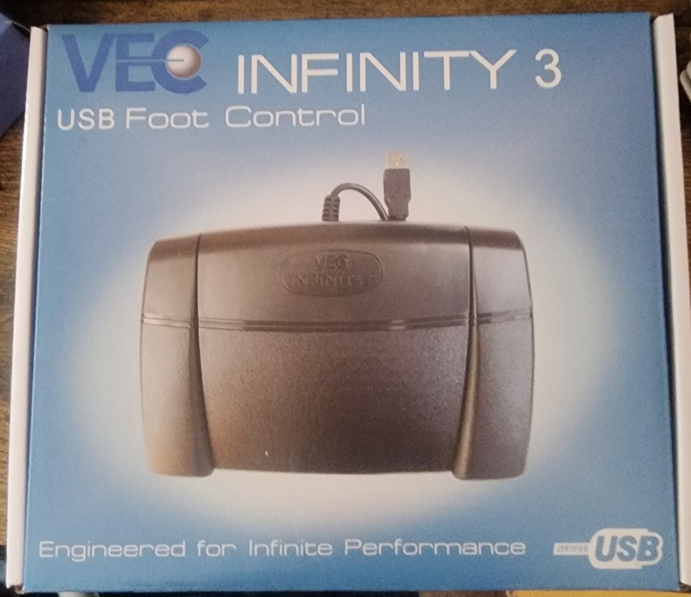 VEC Infinity 3 USB Foot Pedal Control