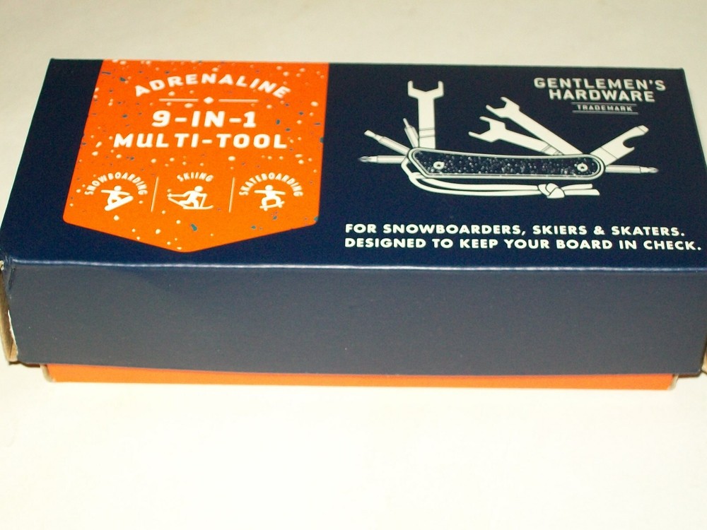 Adrenaline Rush Multi-Tool Skate Board by Gentlemen's Hardware New