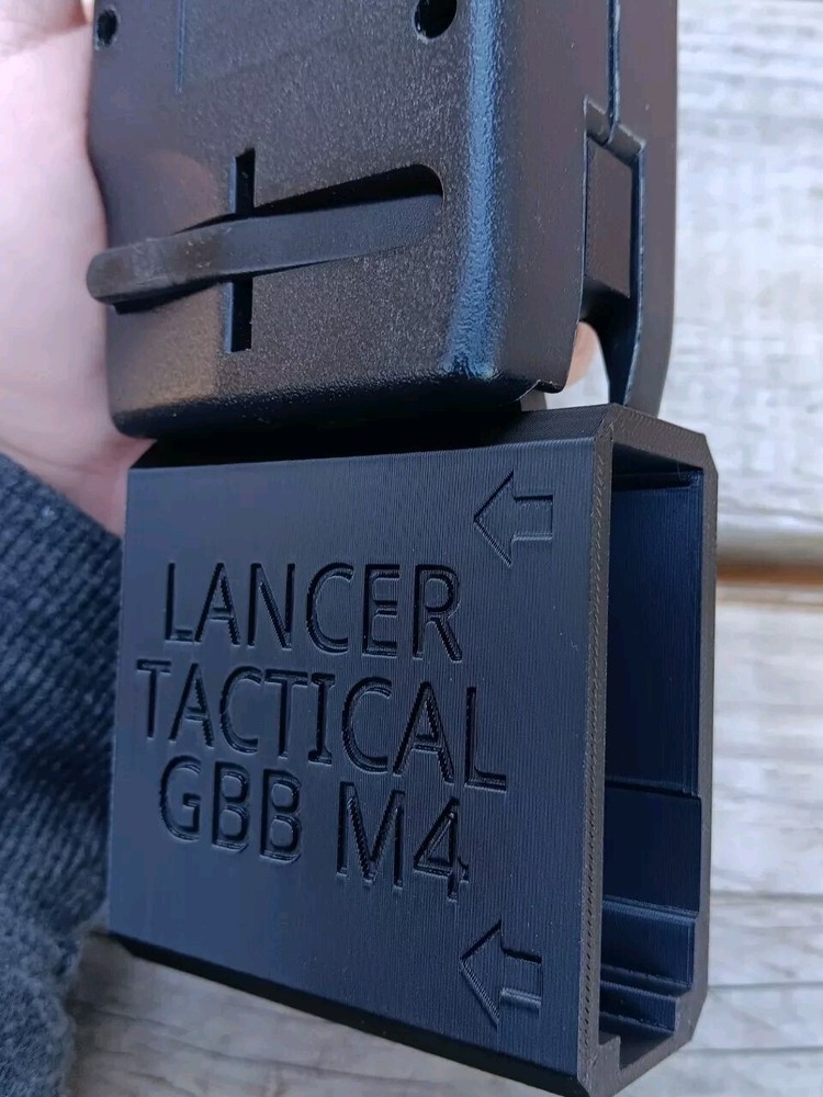 Lancer Tactical M4 GBBR Airsoft Odin Speedloader Adapter Black