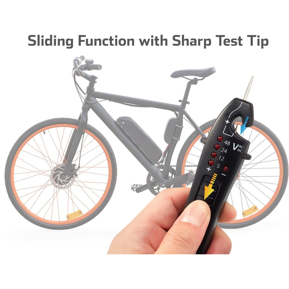 VOLTCRAFT VC11268720 Two Pole CAT I LED Voltage Tester