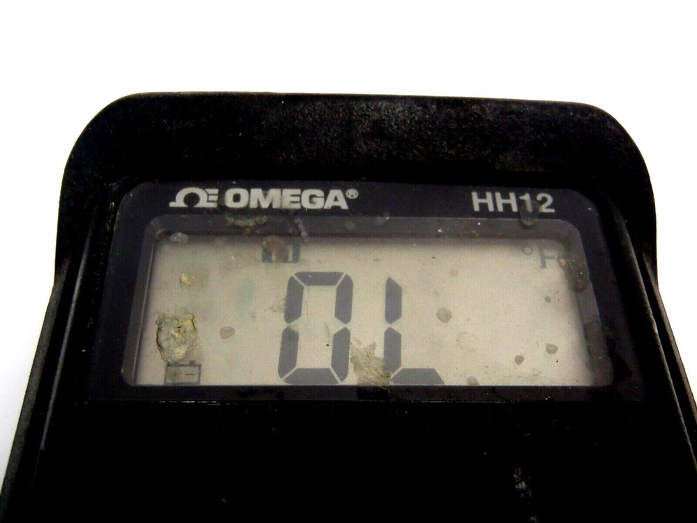 Omega HH12 Dual Input Digital Thermometer