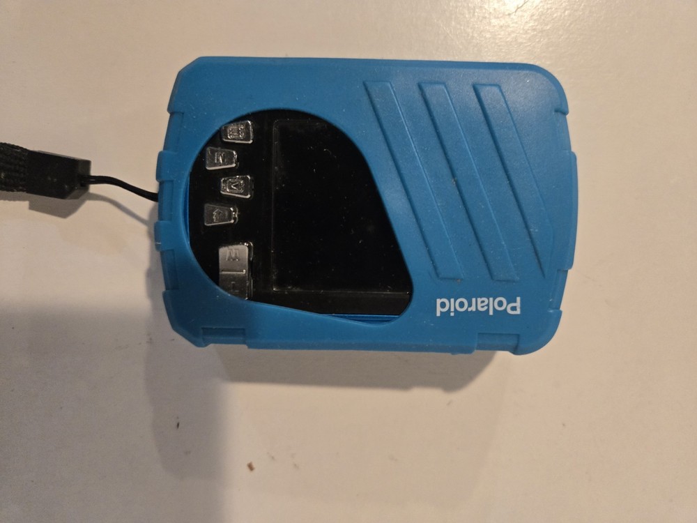 Poloroid Mini Camera Teal Used Untested Condition