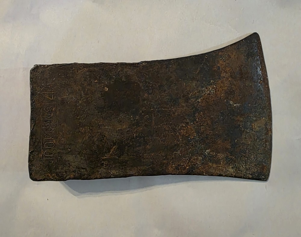 Collins Single Bit Axe Head 4# Rafting Pattern - Vintage USA Logging Bushcraft