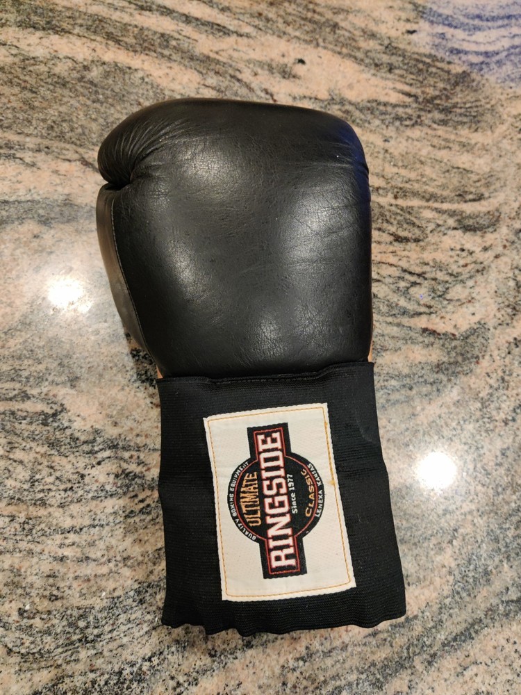 Ringside Black Boxing Gloves URP14E