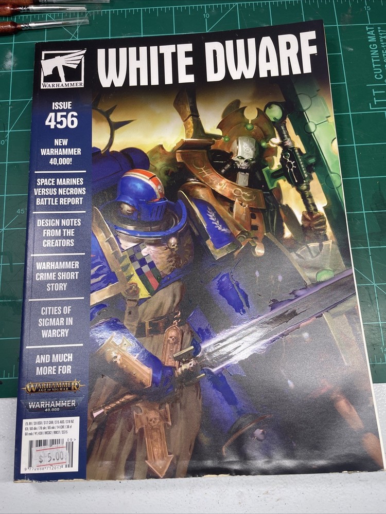 Games Workshop White Dwarf Issue 456 & Issue 457 Both Issues Good Condition