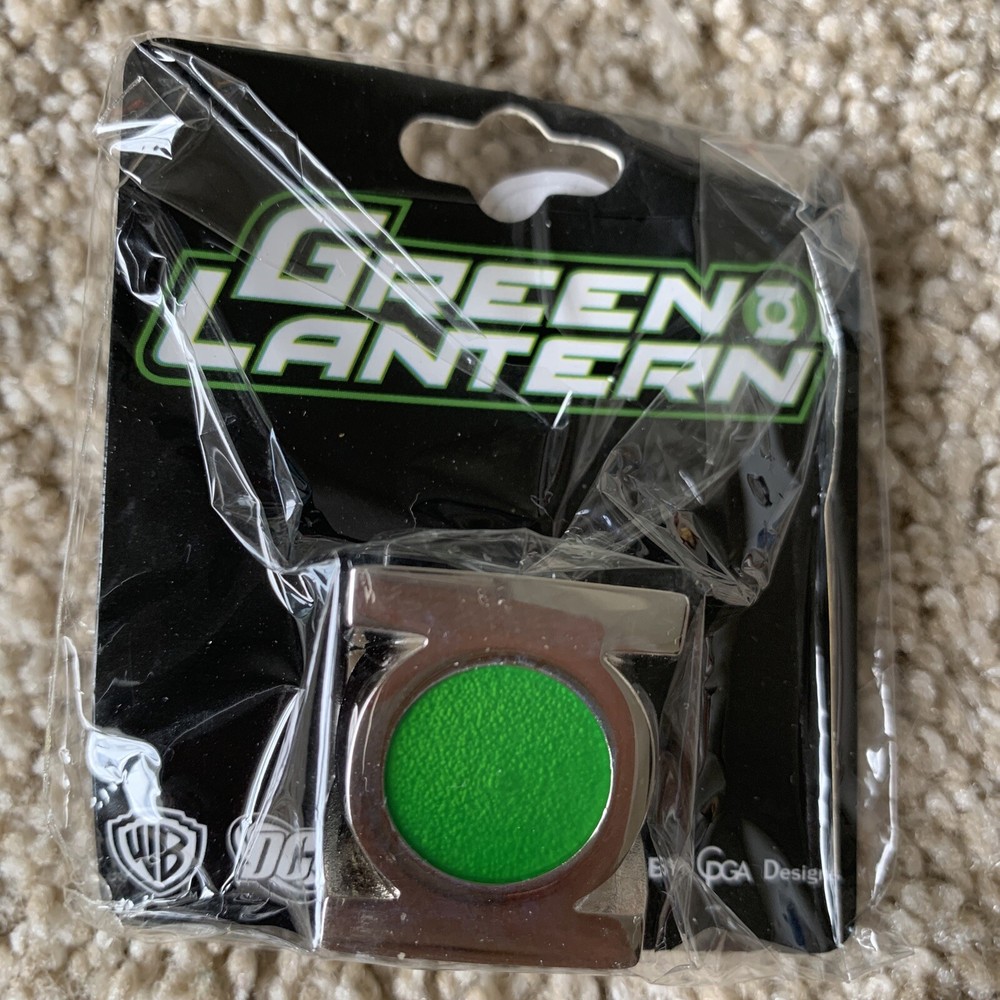 CPGA Designs DC COMICS S09  SIZE 9 GREEN LANTERN RING NEW IN PLASTIC