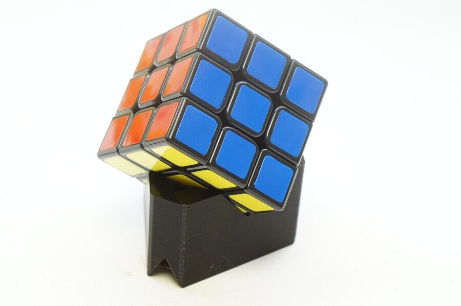 3x3 Speed Cube Holder Display Stand Base Mount 3D Puzzle Turning