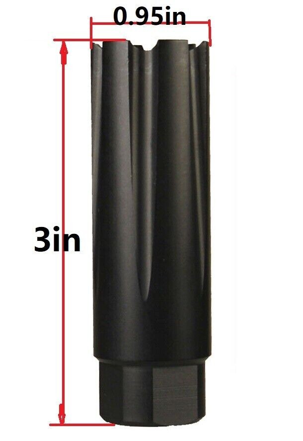 Ruger 1022 10/22 Aluminum Muzzle Brake Compensator 1/2''x28 Thread