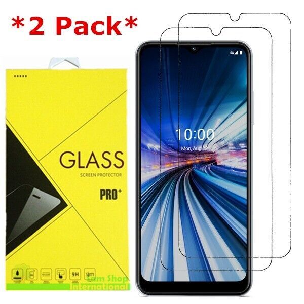 2-Pack Premium Tempered Glass Screen Protector For Boost Mobile Celero 5G