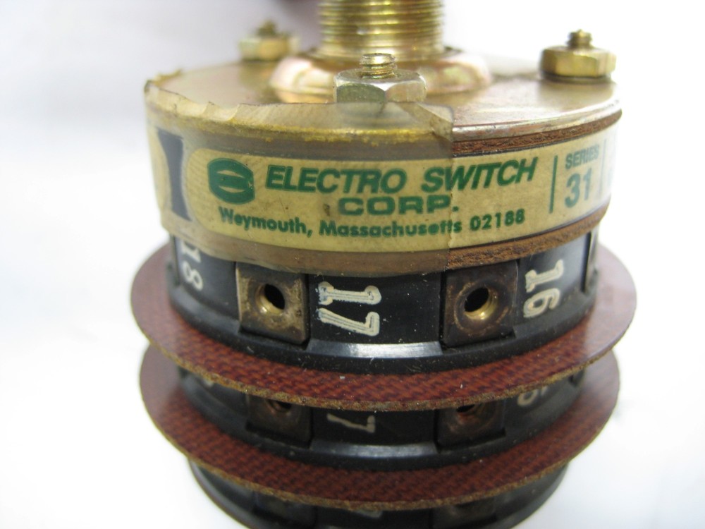 ELECTROSWITCH 31803A ROTARY SWITCH UNMP