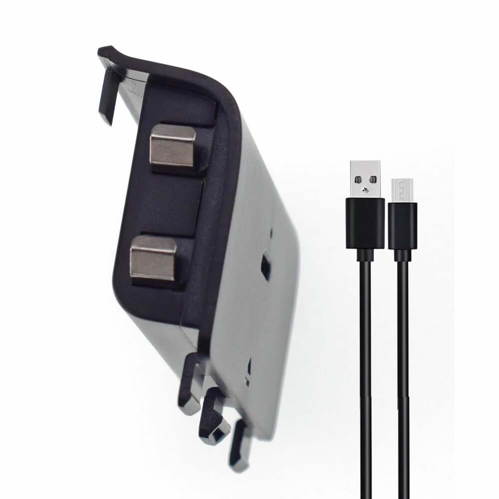 For Xbox One Battery Pack Controller Rechargeable Wireless Micro USB 2400mAh