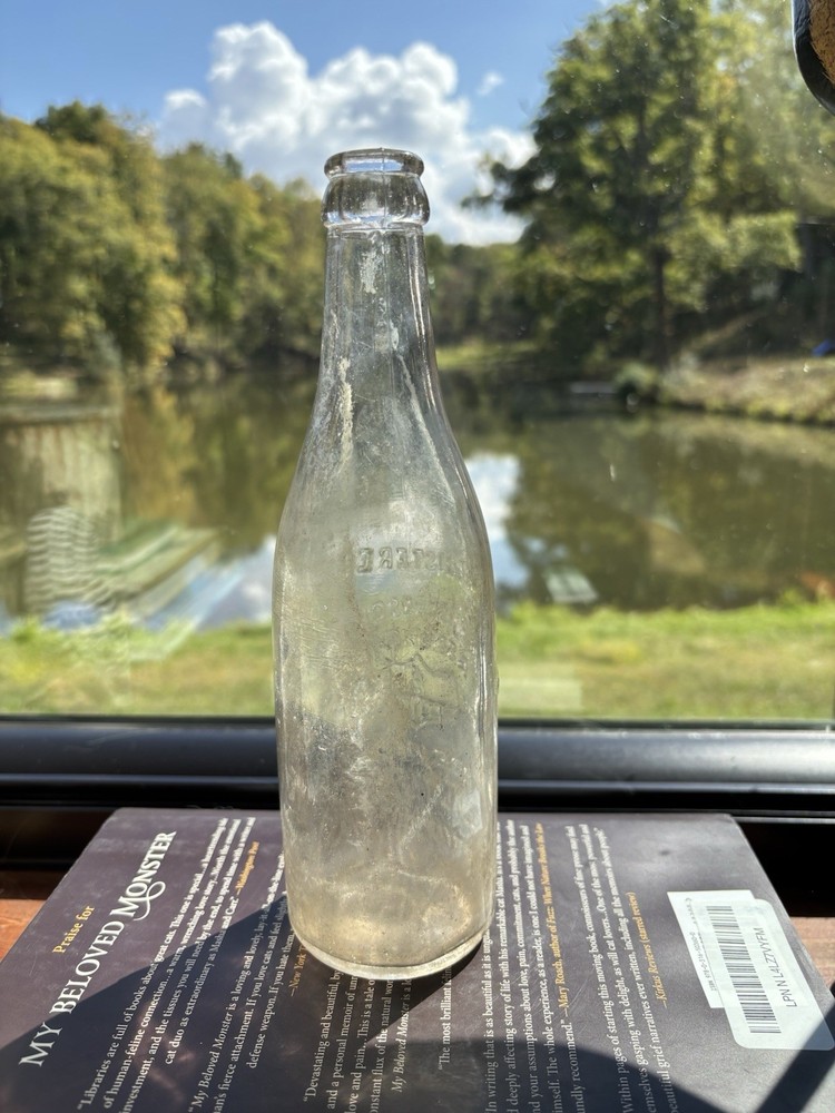 Fred Bauernschmidt American Brewery; Baltimore MD Embossed Bottle