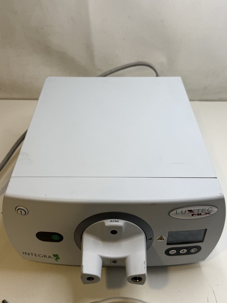 Integra Luxtec MLX Light Source W/ Fiber-Optic cable & headset