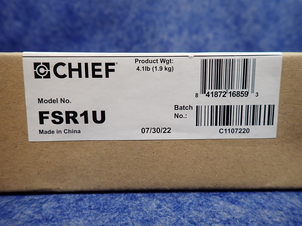 NEW Chief FSR1U Small Flat Panel Fixed Wall Display Mount (R27)