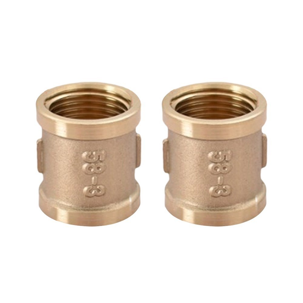 Brass Connector for For pipes 20mm Double Internal Threaded Durability