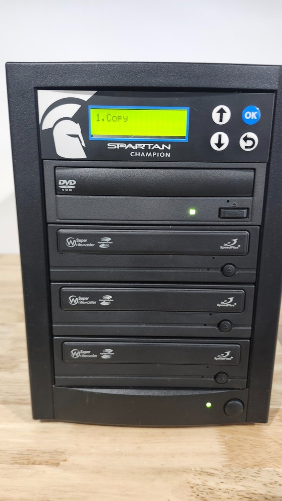 Spartan Champion stadalone DVD/CD 1-3 duplicator tower