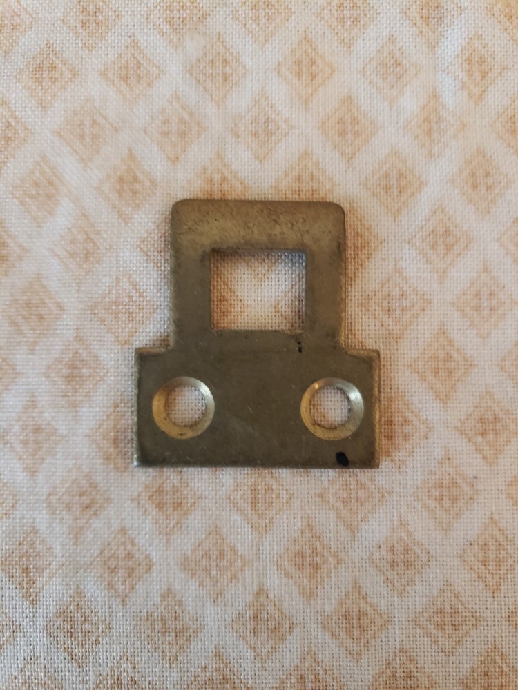 Vintage Solid Brass Cabinet Cupboard Keepers Catches 1"