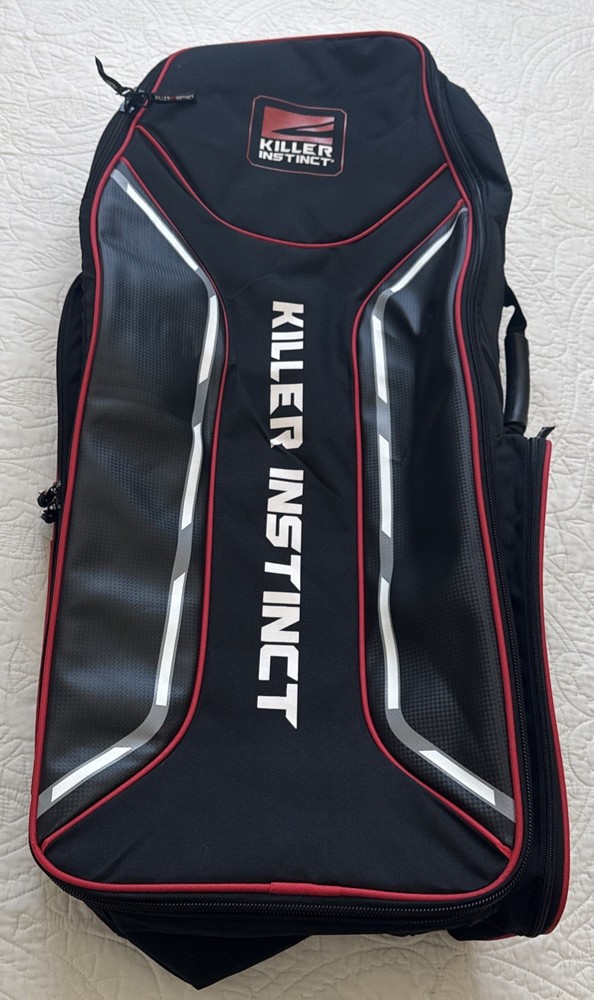 Killer Instinct Narrow Crossbow Backpack Case Black 36” Tall Pre Owned READ