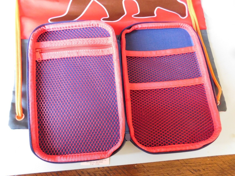3 PIECE SET FOR CAMPING OR HIKING INCLUDES BAG WITH DRAWSTRING CINCH