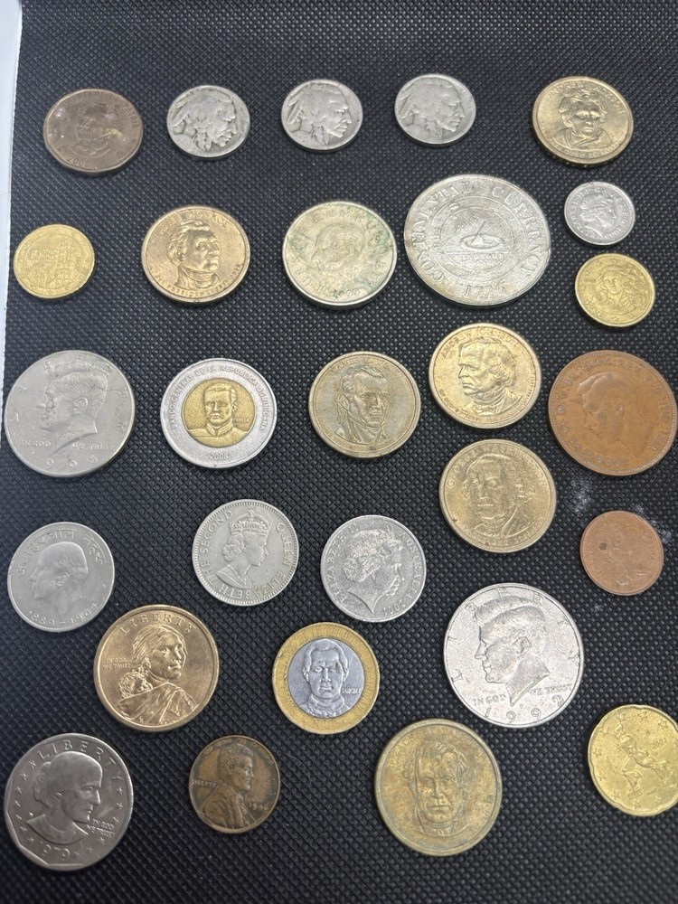 Vintage Coins And Note Lot